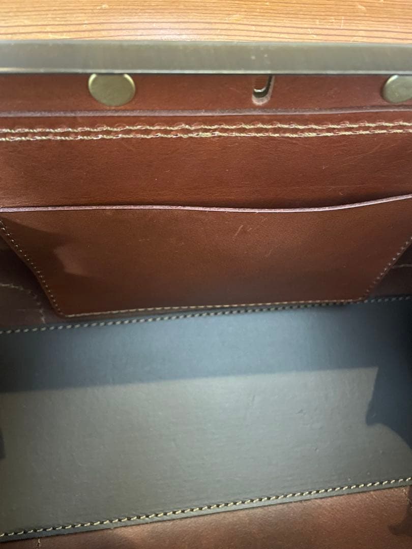 HERZ 2wayガレージミニボストンバッグ ブラウン