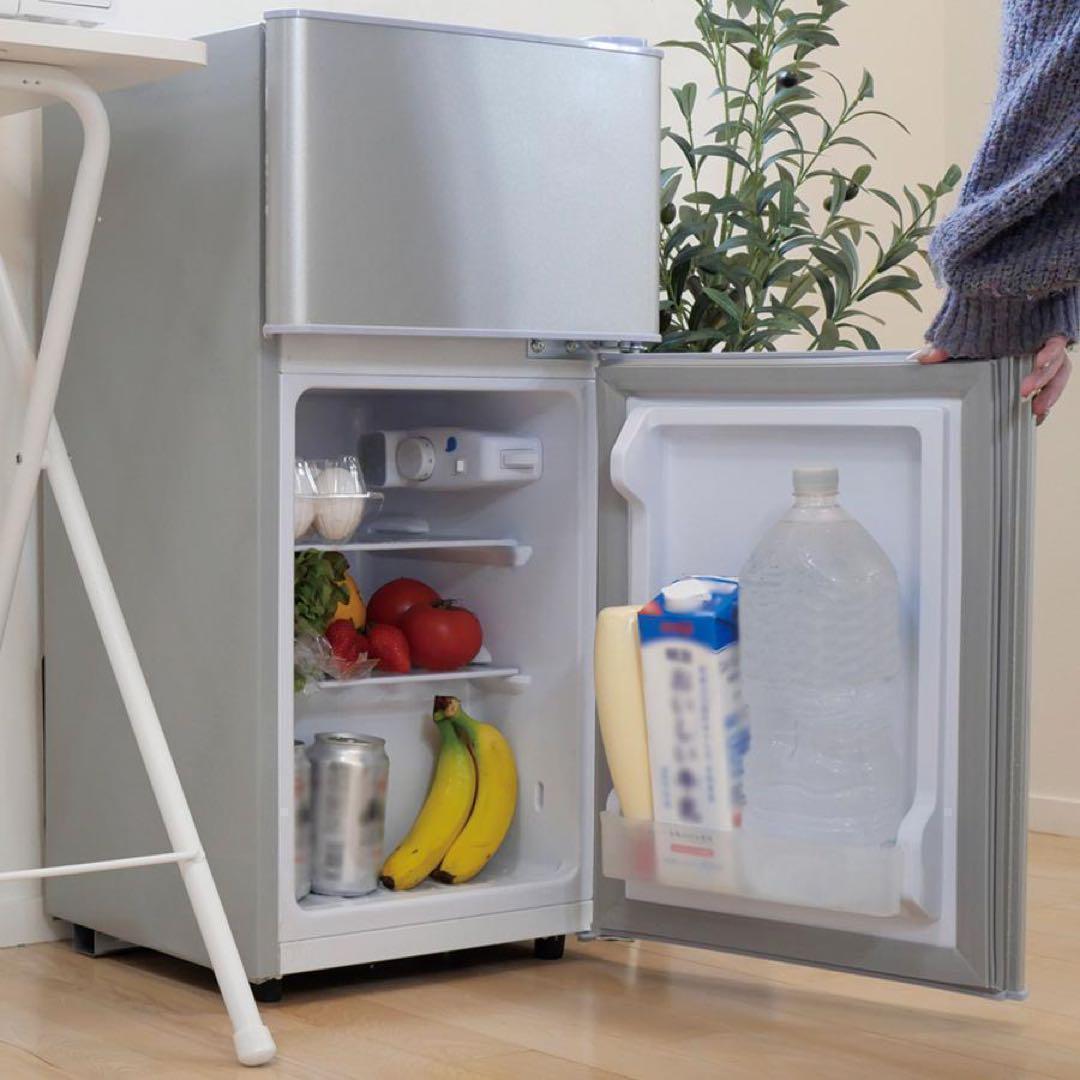 冷蔵庫 一人暮らし冷凍冷蔵庫 家庭用2500 冷凍庫 業務用 60Lブラック