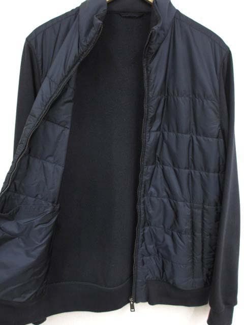 美品 プラダスポーツ SJC361 ナイロン×スウェット ブルゾン ジャケット