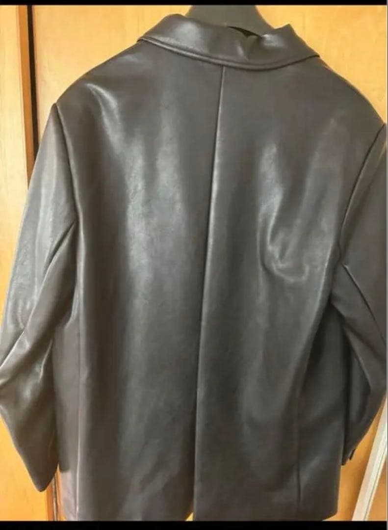 MAISON SPECIAL ヴィーガンレザーシングルジャケット