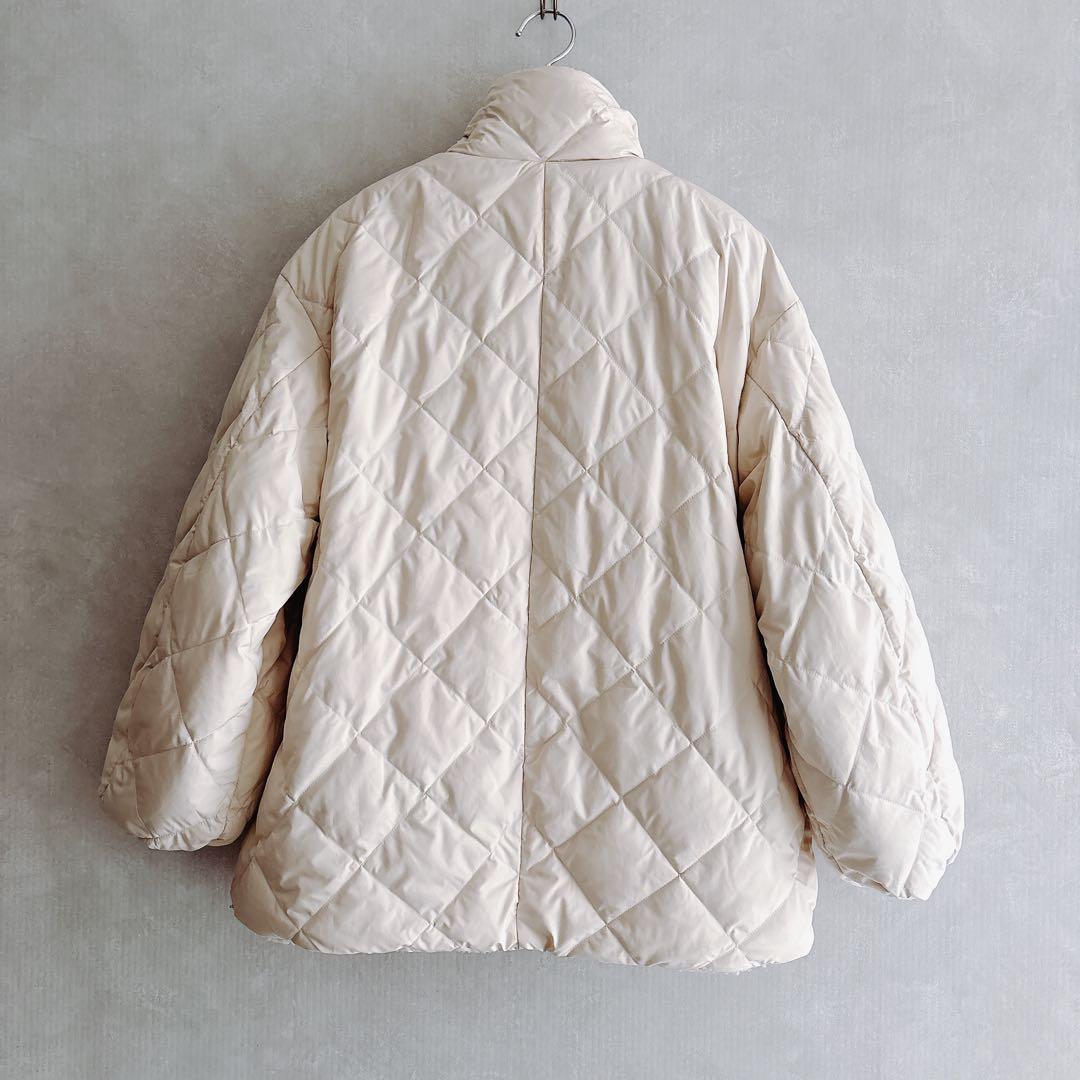 【TAION×UNFILO】リバーシブルボアダウン　クリーム　M