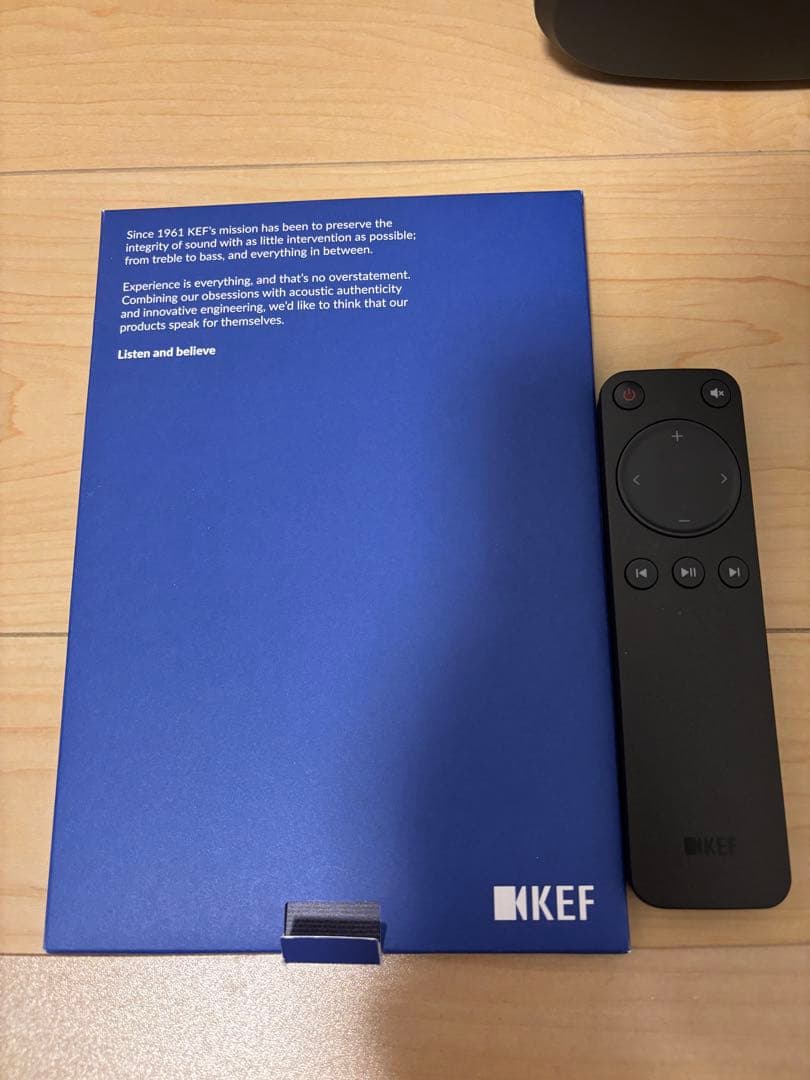 KEF LSX II スピーカー ブラック 元箱なし