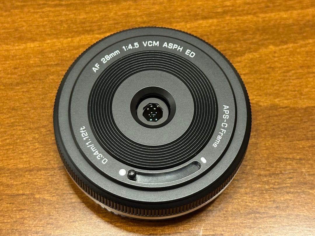 レンズ(単焦点) VILTROX AF 28mm F4.5 XF BLACK