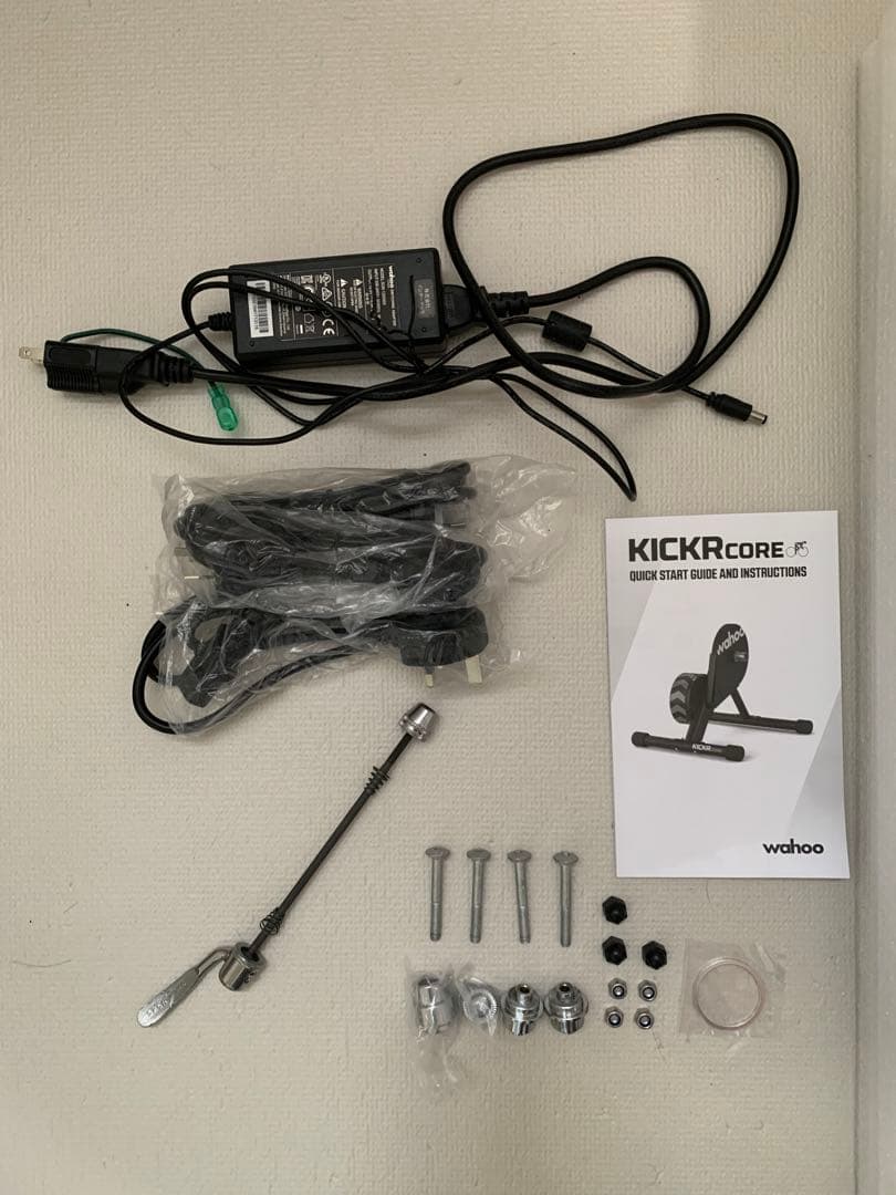 Wahoo KICKR CORE ローラー台　★スプロケット付き★ 不足部品有り