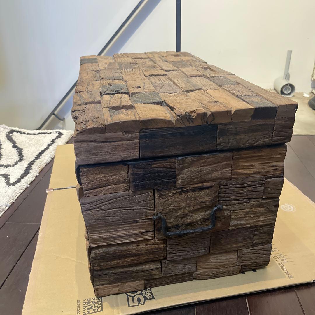 ジャーナルスタンダードファニチャー木製収納ボックス