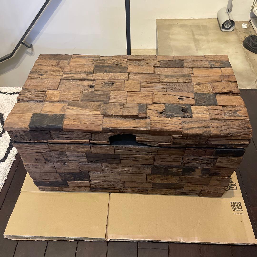 ジャーナルスタンダードファニチャー木製収納ボックス