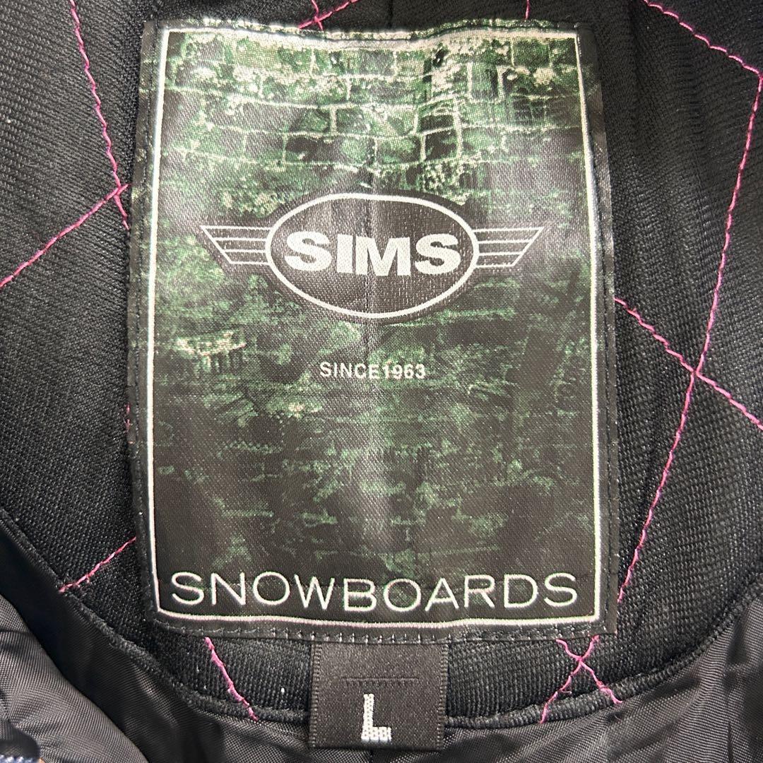 DC × SIMS スノーボードウェア M相当（170cm） 上下セット