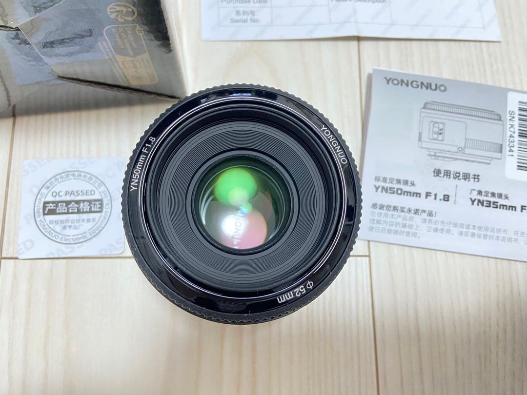 YONGNUO YN50mm F1.8 単焦点レンズ