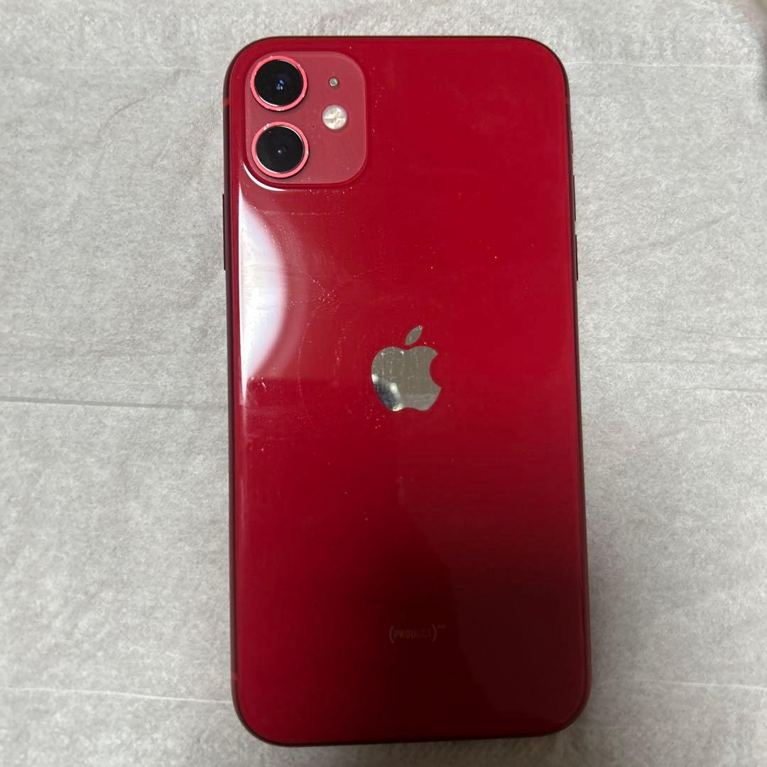 iPhone11 64GB SIMフリー　RED
