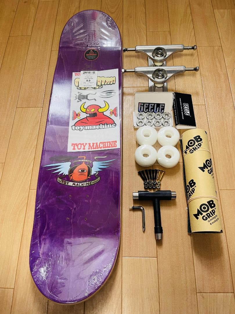 INDYチタン合金トラック同等品使用　TOY　MACHINE　8.0コンプリート