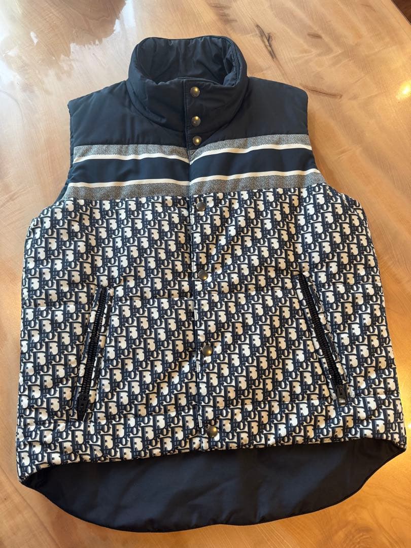 美品✨CHRISTIAN DIOR パーファーベストオブリークジレ✨リバーシブル