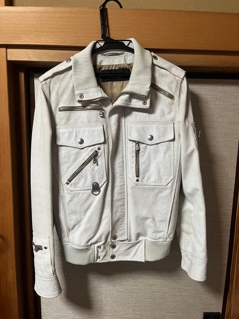 ジャケット・アウター DOLCE&GABBANA leather jacket 00s archive