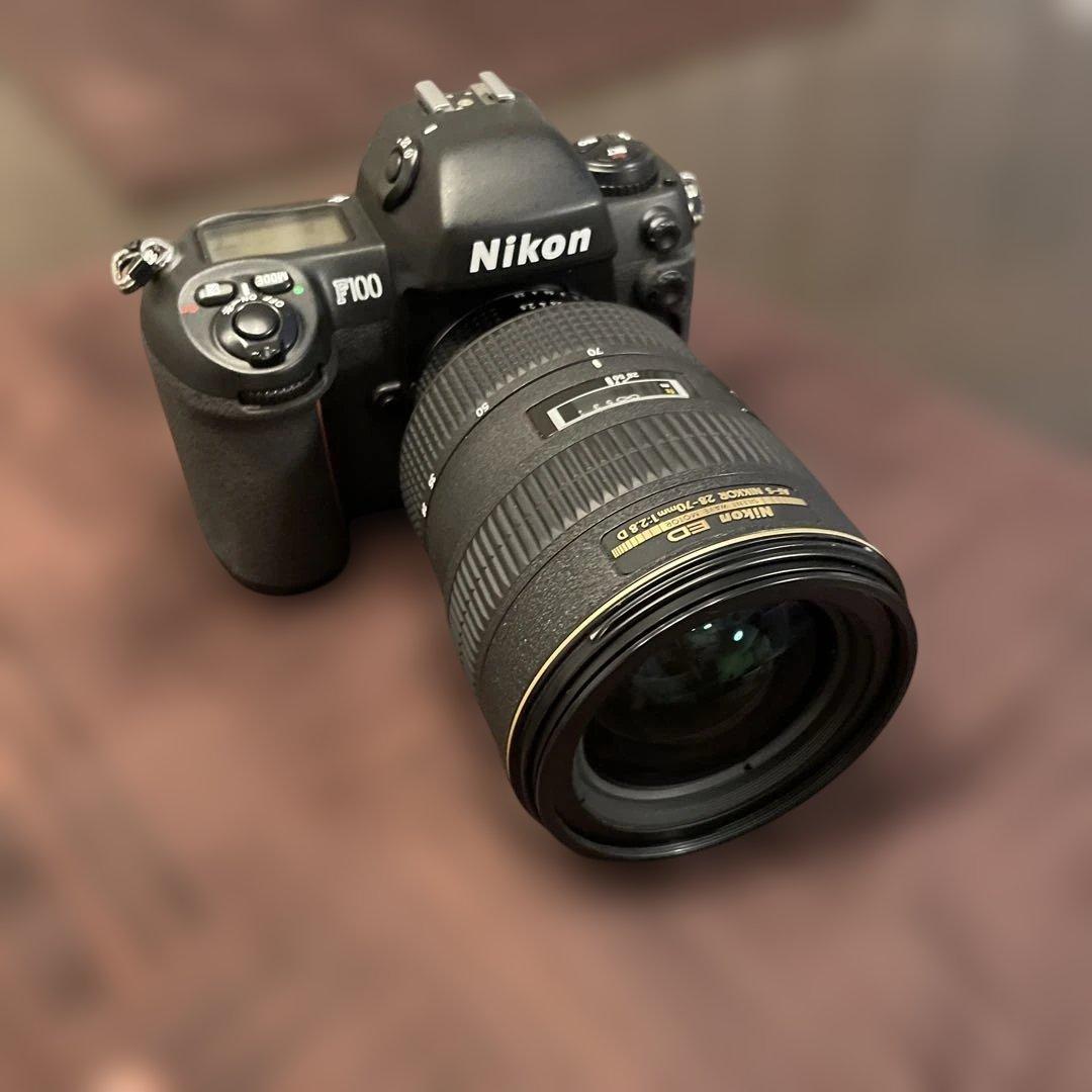 Nikon F100 とニッコール28-70mmf2.8ED低分散レンズ