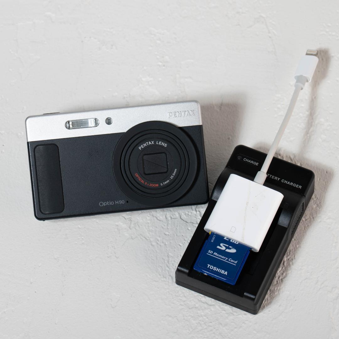 【可愛いすぎるコンデジ】PENTAX optio H90 ブラック×シルバー