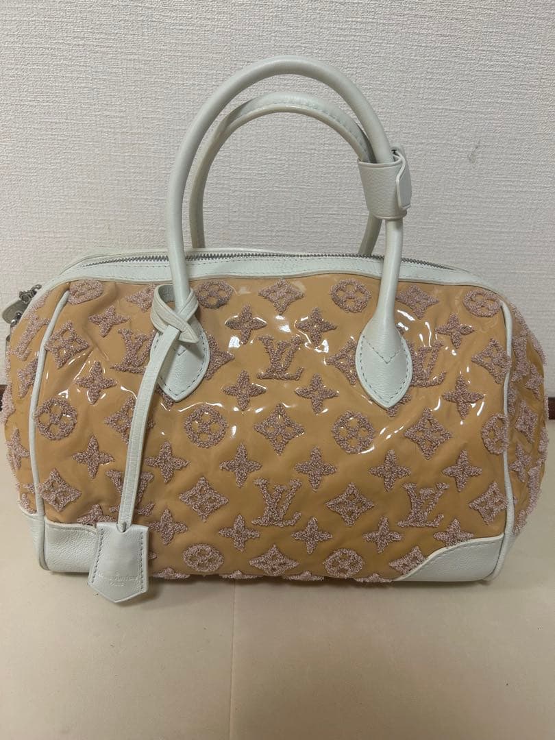 ルイヴィトン　スピーディラウンド　モノグラムブクレット　ローズ　ミニボストン