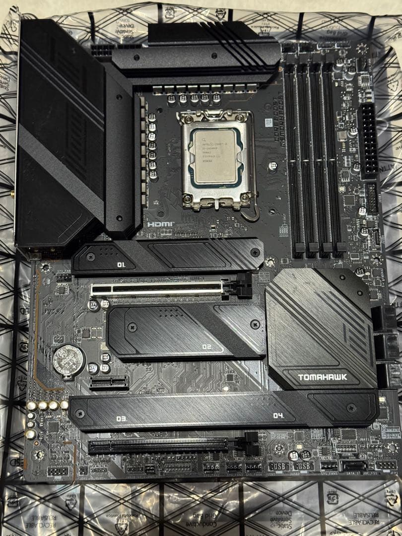 MSI MAG Z790 TOMAHAWK／i5-14600KF バルク品箱なし