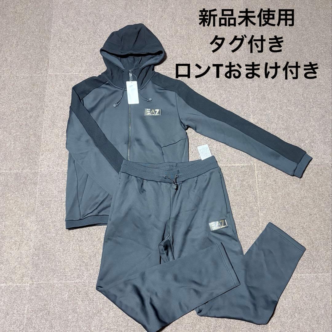 EA7 Emporio Armani フード付きスウェット　セットアップ