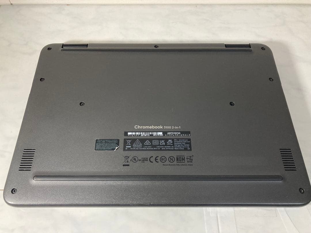 Chromebook本体 DELL chromebook 3100 2-in-1