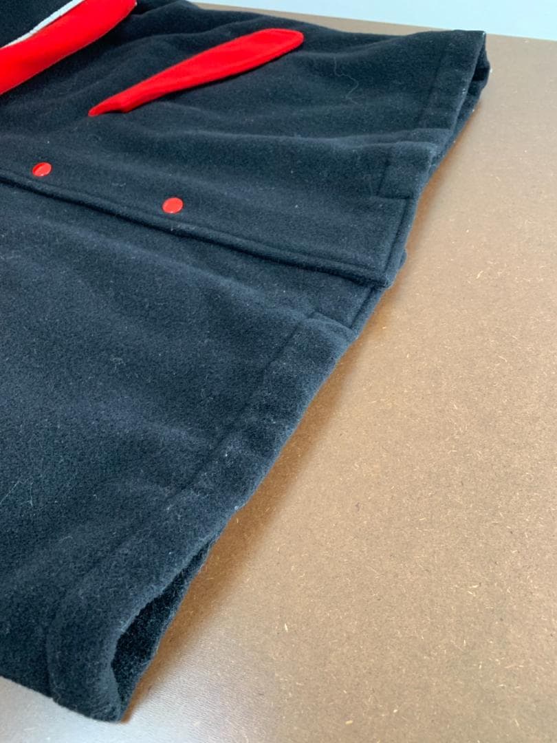 [90s KANSAI MAN] ウールスタジャン ジャケット M3 ブラック