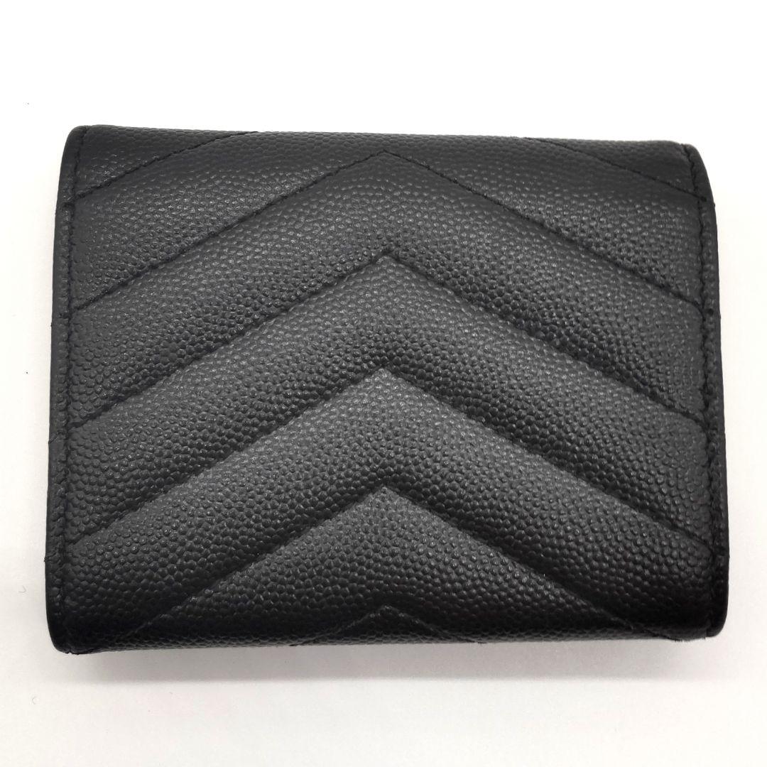 サンローラン YSL カサンドラ 6連キーケース レザー ブラック