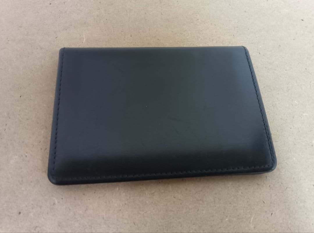 ホワイトハウスコックス　名刺入れ　ブラック