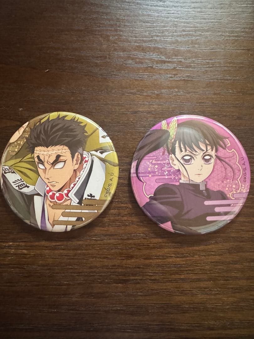 鬼滅の刃 無限城編　アクスタ、缶バッジセット