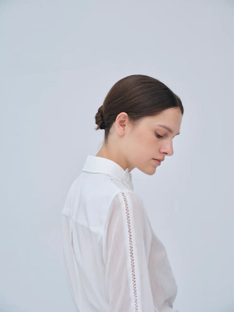 トップス laubeblanc Orchid Embroidered Collar