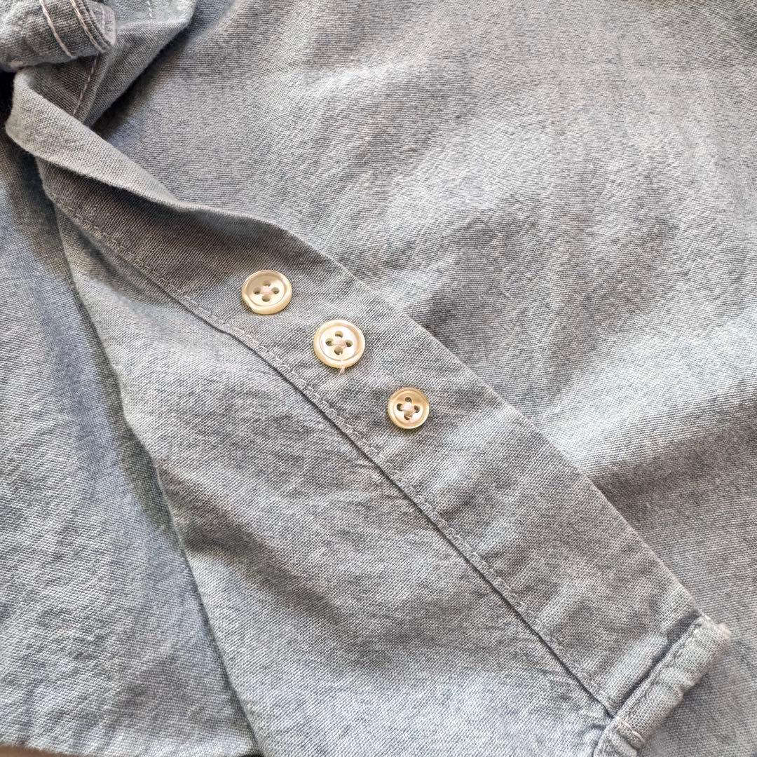 【ヴィンテージ】Disney Store ミッキー＆ミニー デニムシャツ XXL