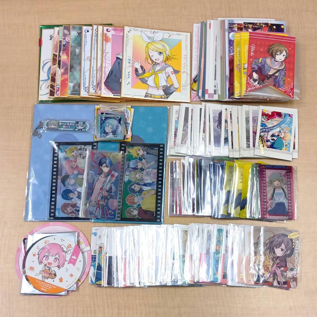 ❶プロセカ アニメイト 特典 紙類 ぱしゃこれ エピカ 色紙など まとめ売り