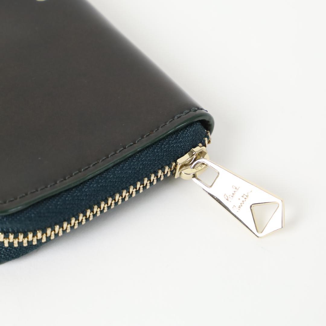 801① 新品 ポールスミス コードバン ケース ラウンドジップ ミニ財布
