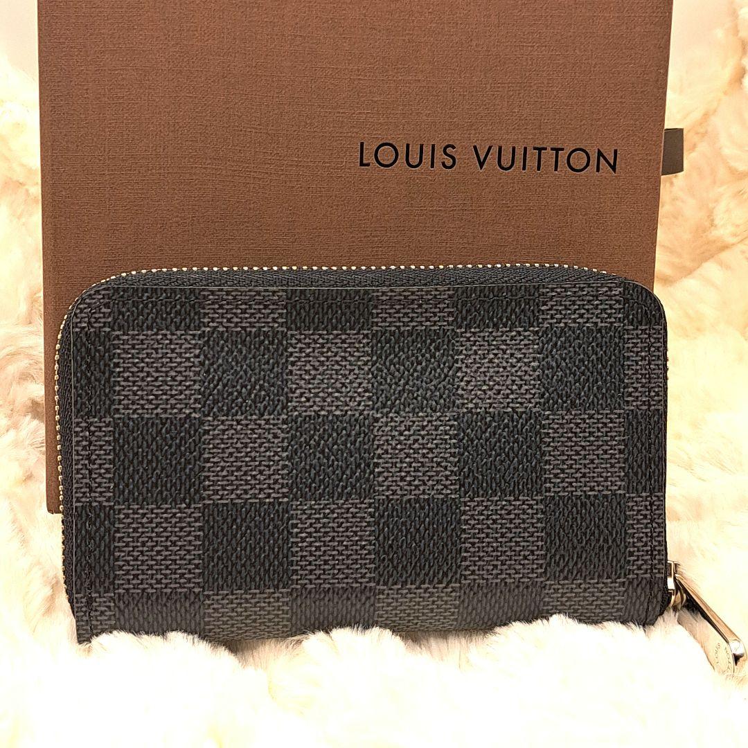 ルイヴィトン ジッピーパース ダミエケース　　箱付き　超美品