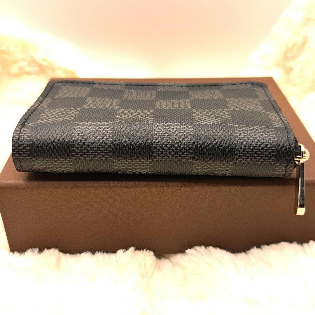 ルイヴィトン ジッピーパース ダミエケース　　箱付き　超美品