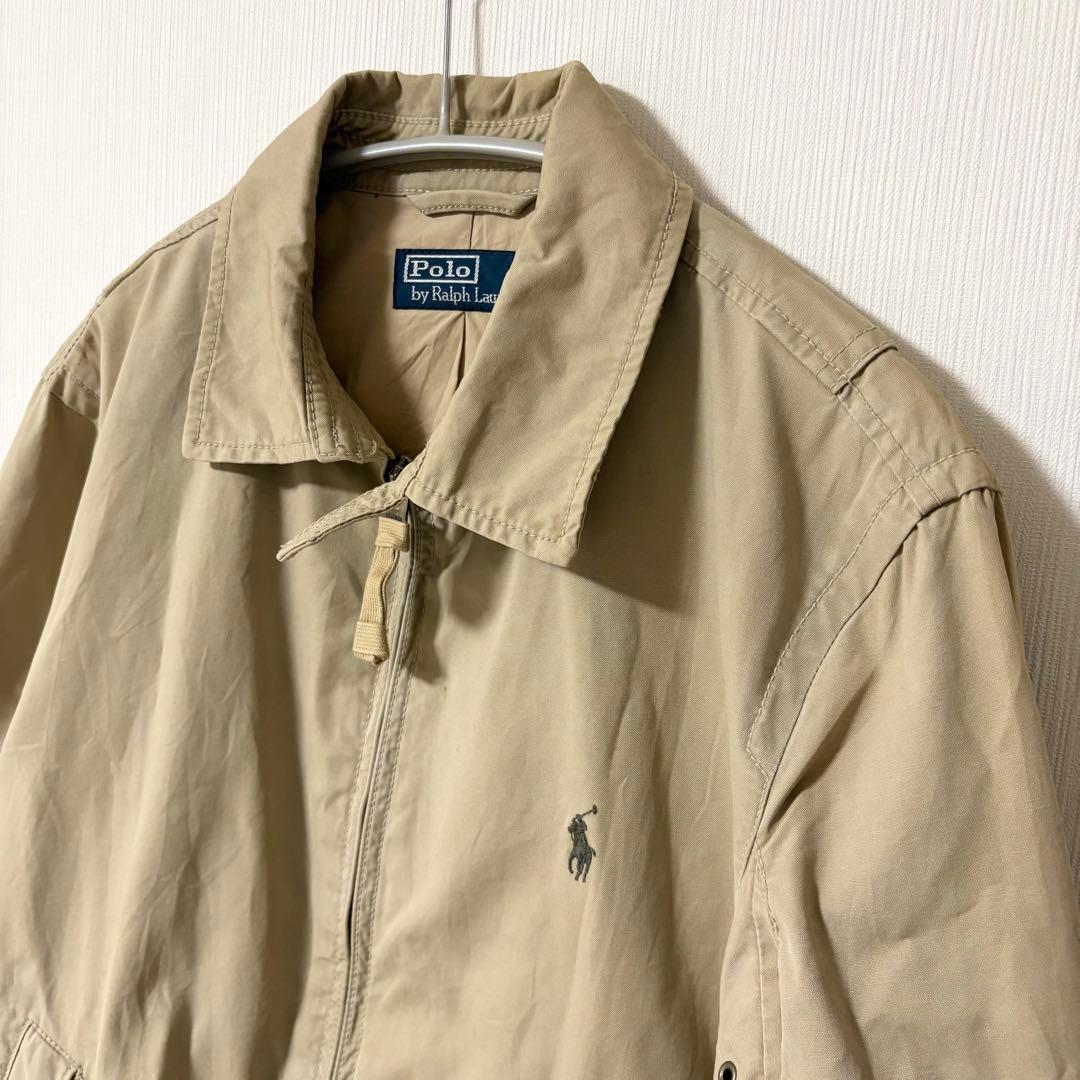 美品　ポロ　ラルフローレン　スウィングトップ　ブルゾン　M ポニー 90S