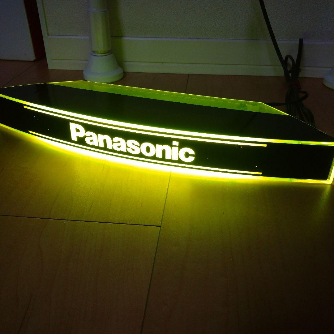 パナソニック 看板 ネオン 非売品 展示