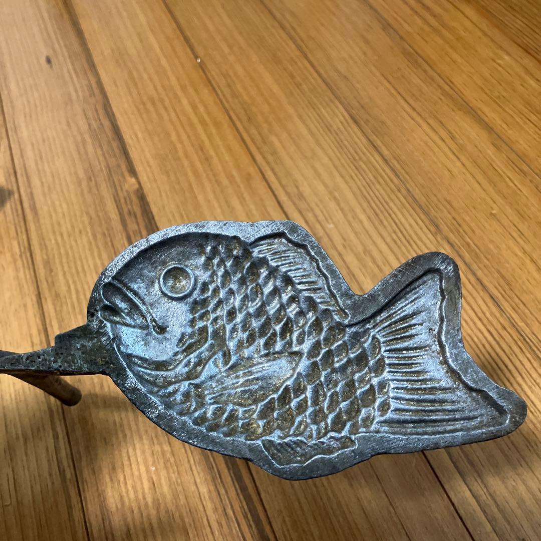 たい焼き器　一丁焼き　一匹　調理器具　昭和レトロ