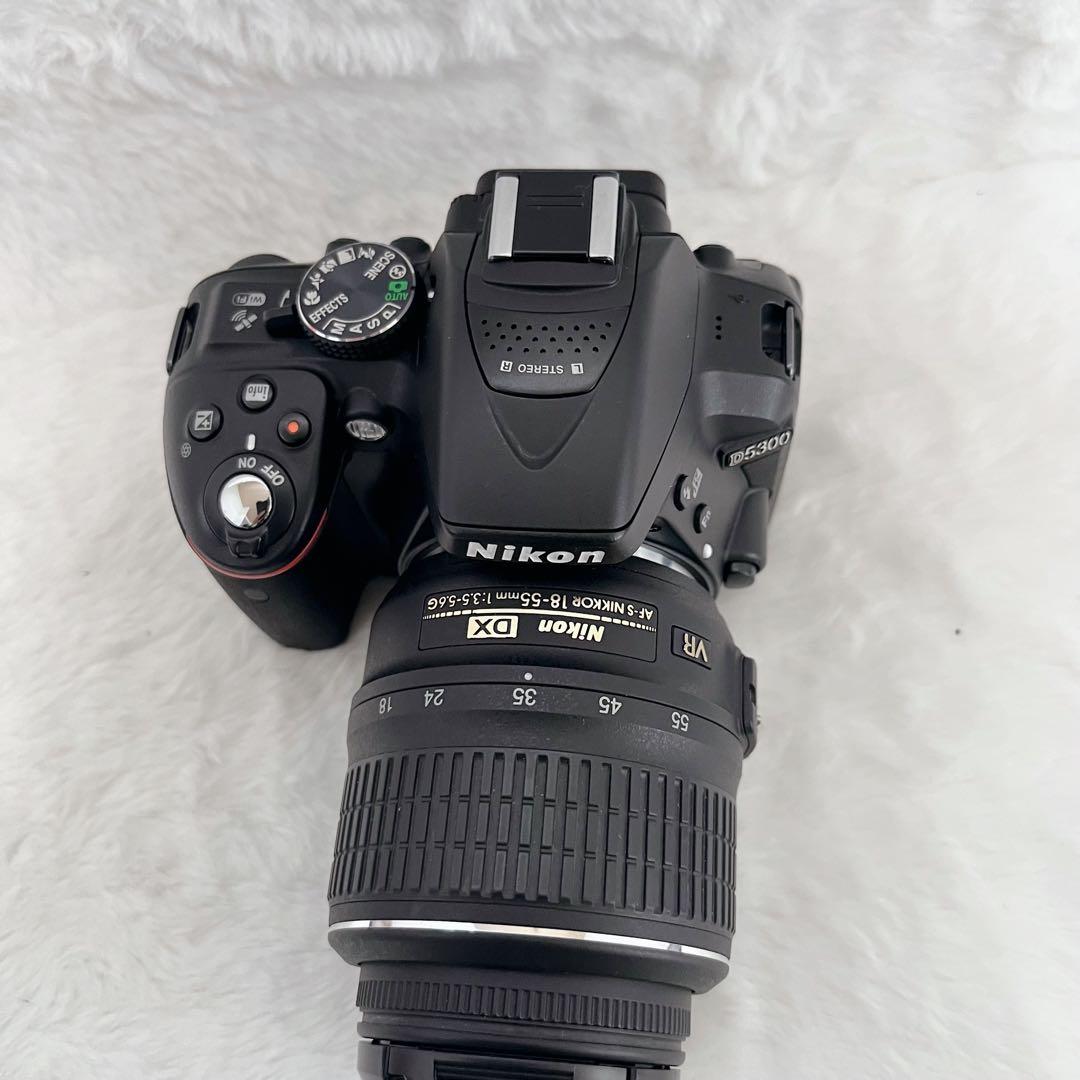 【美品】ニコン Nikon D5300 AF-S18-55mm レンズセット