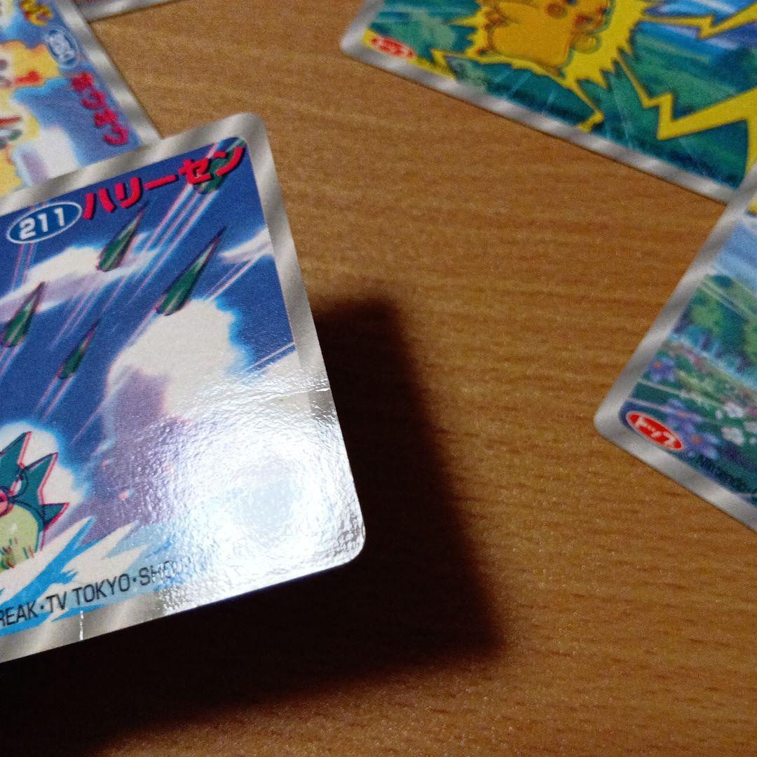 ポケモントップ３Ｄカード未剥がし