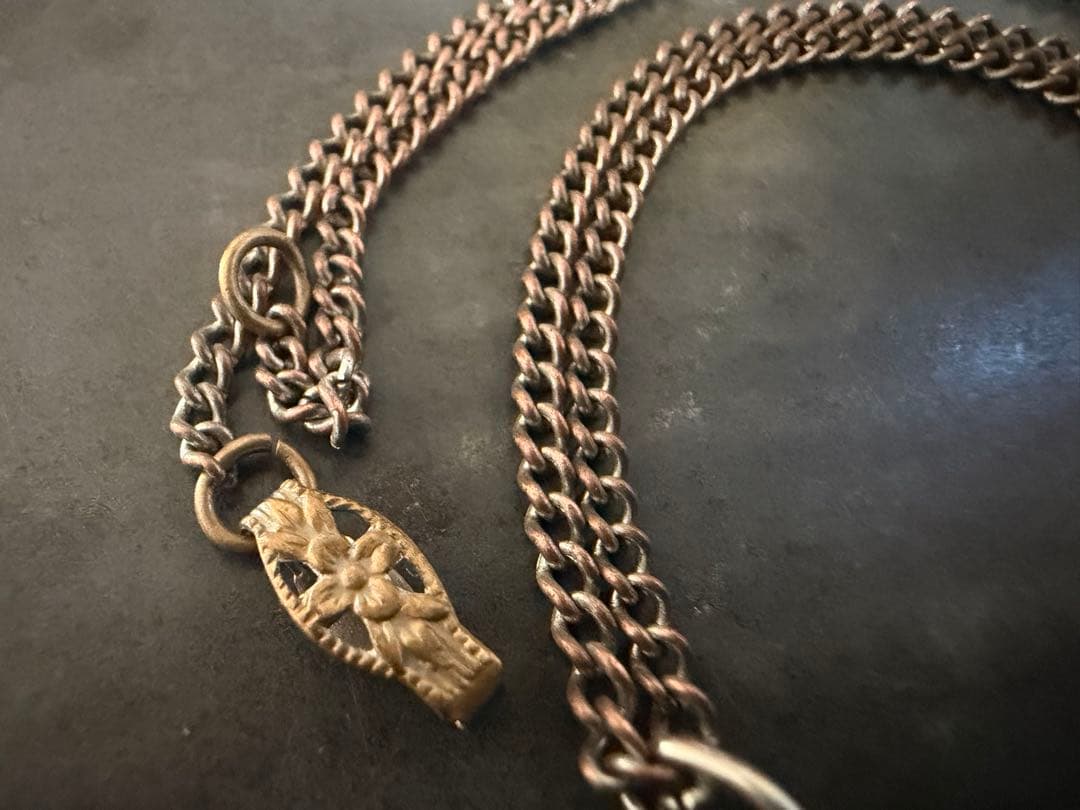 希少　激渋　ヴィンテージ　ロザリオ　アンティーク　メダイ　ネックレス