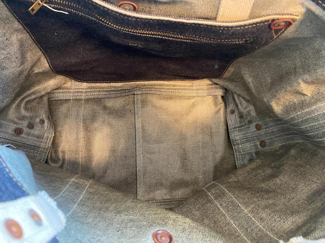 RRL ダブルアールエル デニムトートバッグ