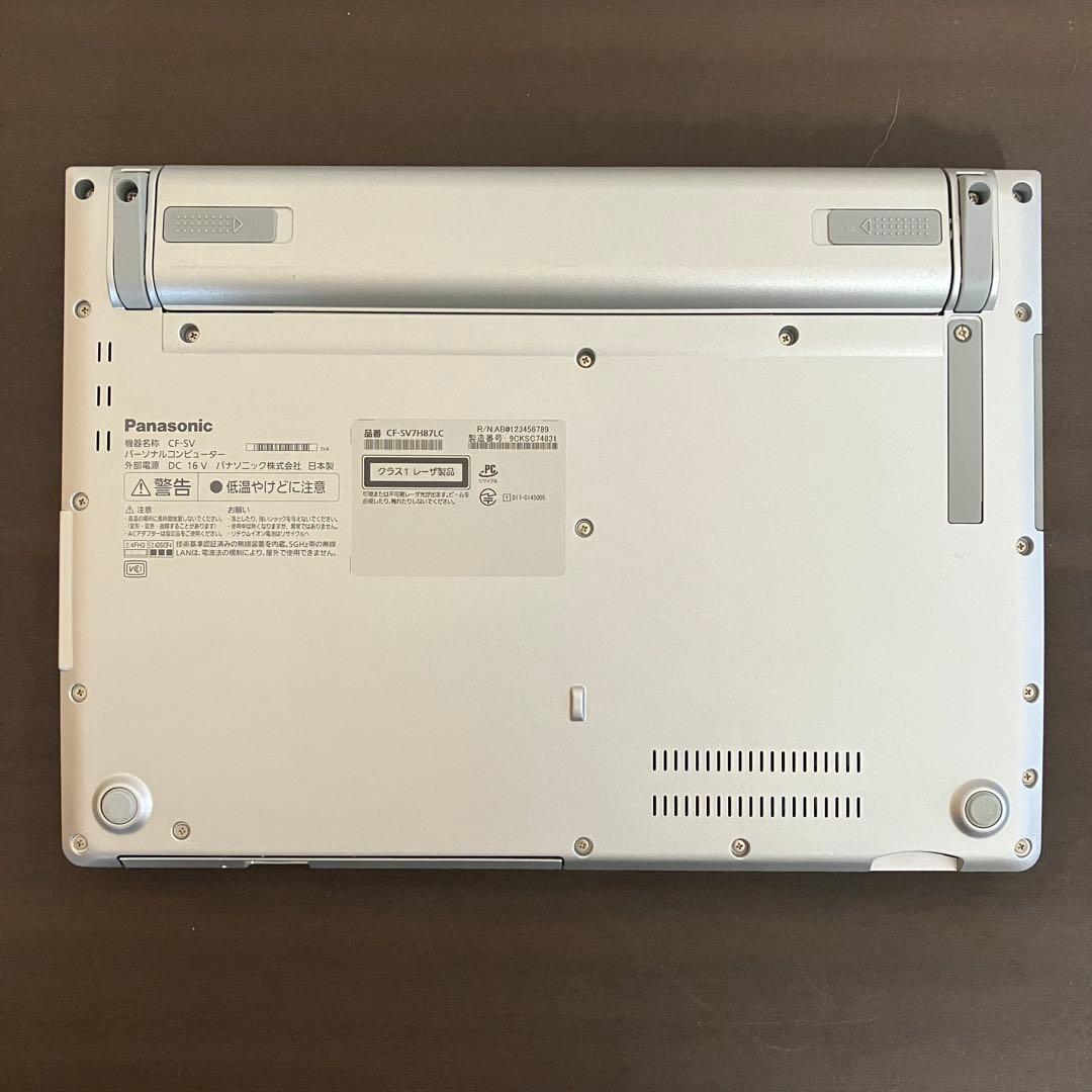 美品 Let'snote Win11 8世代i5/RAM8GB/SSD256GB