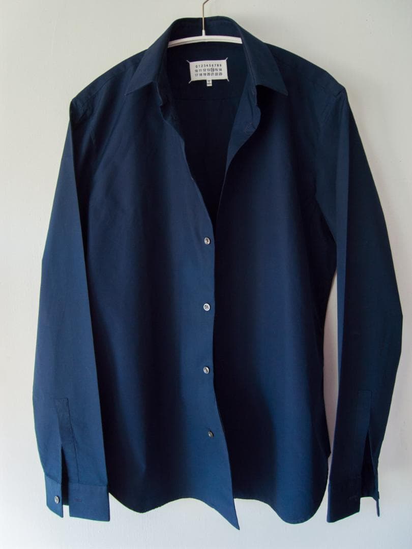Maison Margiela マルジェラ ブルーシャツ 42 ルーマニア製