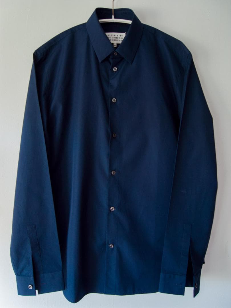 Maison Margiela マルジェラ ブルーシャツ 42 ルーマニア製
