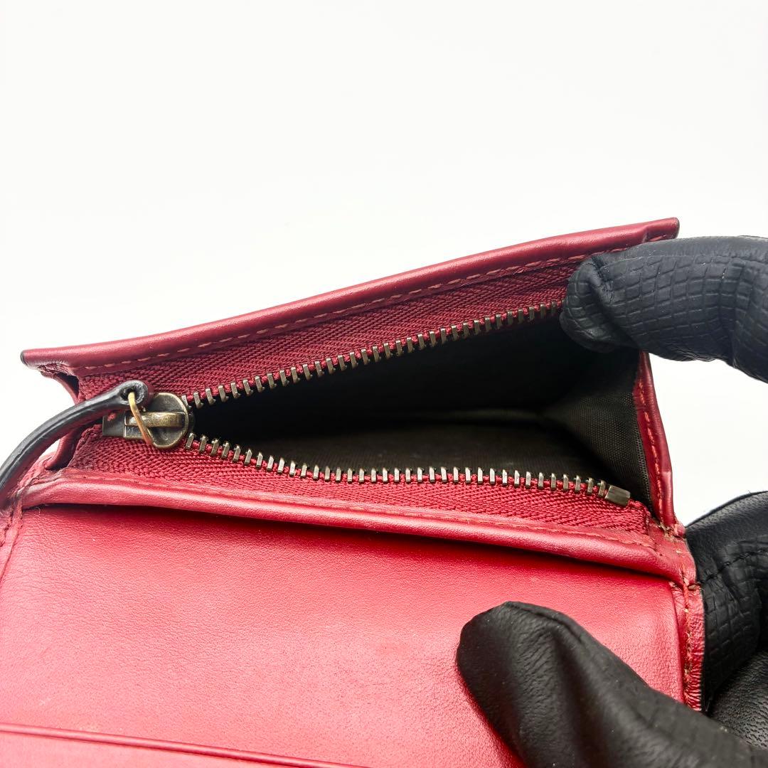 グッチ GGスプリーム 折り財布 さくらんぼ インターロッキング　チェリー