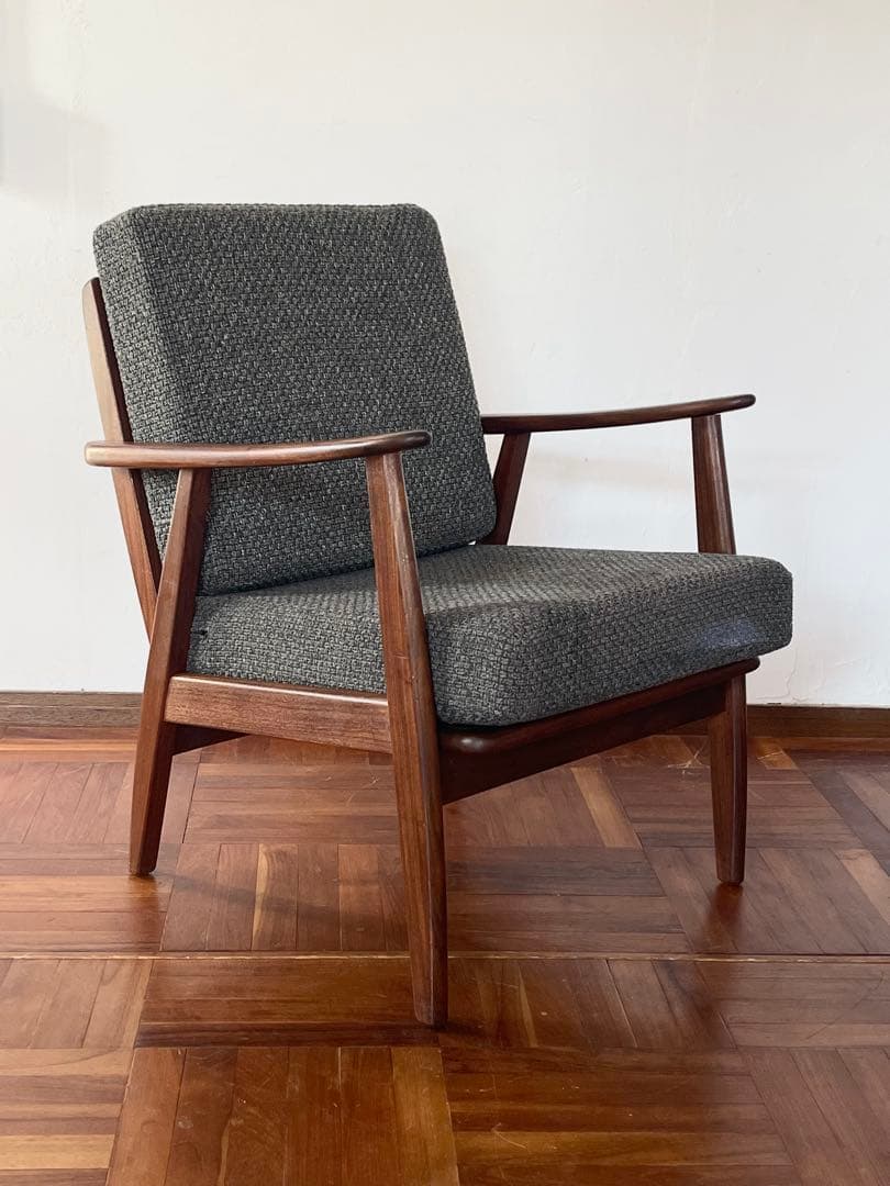 北欧 デンマーク ヴィンテージ イージーチェア