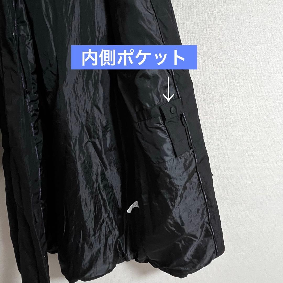   1回のみ着用✨ゆったりロングダウンコート　フードあり