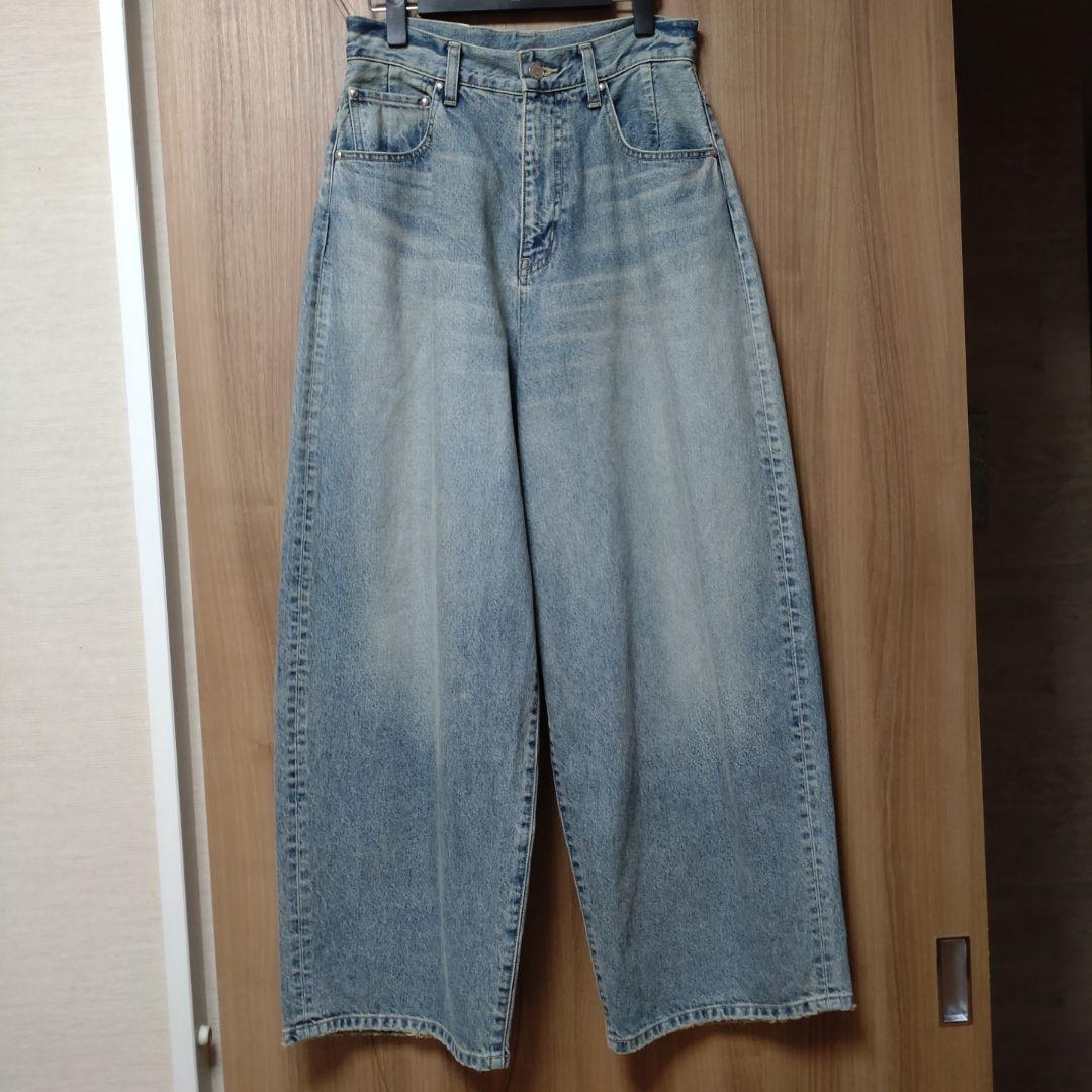 ASTRAET アストラット　ビッグバルーンデニムパンツ　　ユニセックス専用