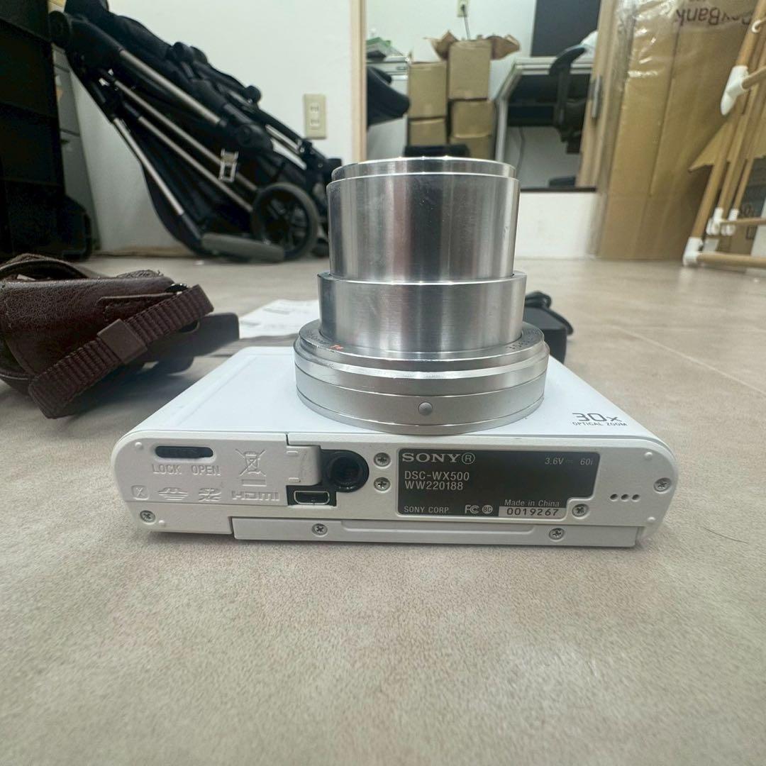 SONY DSC-WX500 ホワイト コンパクトデジタルカメラ