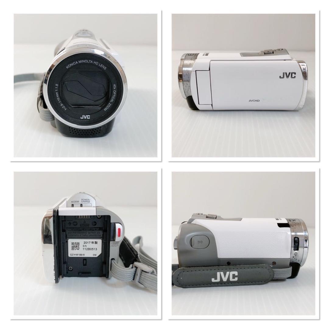 JVC ビデオカメラ Everio ホワイト GZ-E109-W