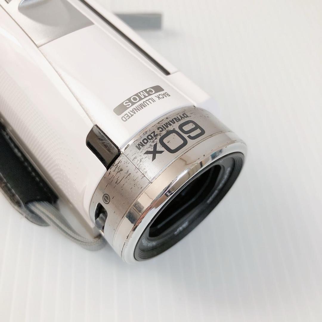 JVC ビデオカメラ Everio ホワイト GZ-E109-W