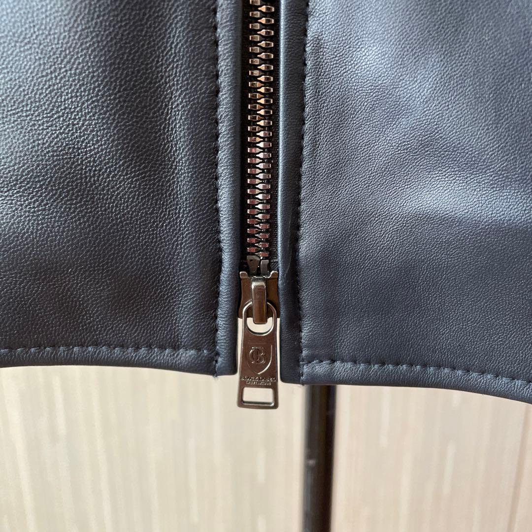 ブラックレーベルの革ジャン